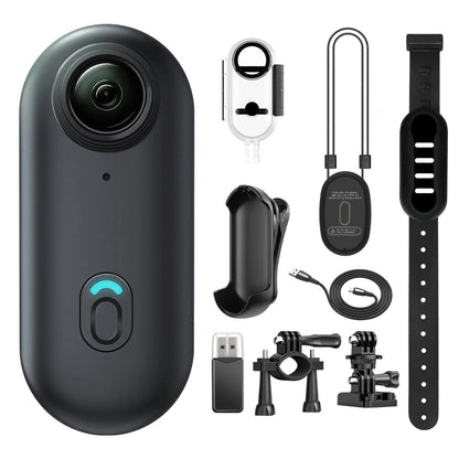 4K 128GB UHD Mini Body Camera Wearable Action Body Cam Thumb Size Hands Free Recording Body Worn Camera, Premium Portable